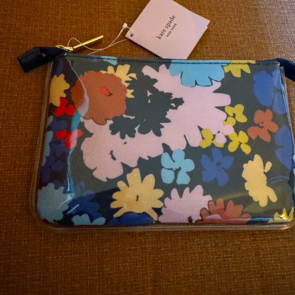 Kate Spade Floral Pencil Pouch NWT - Picture 2 of 3